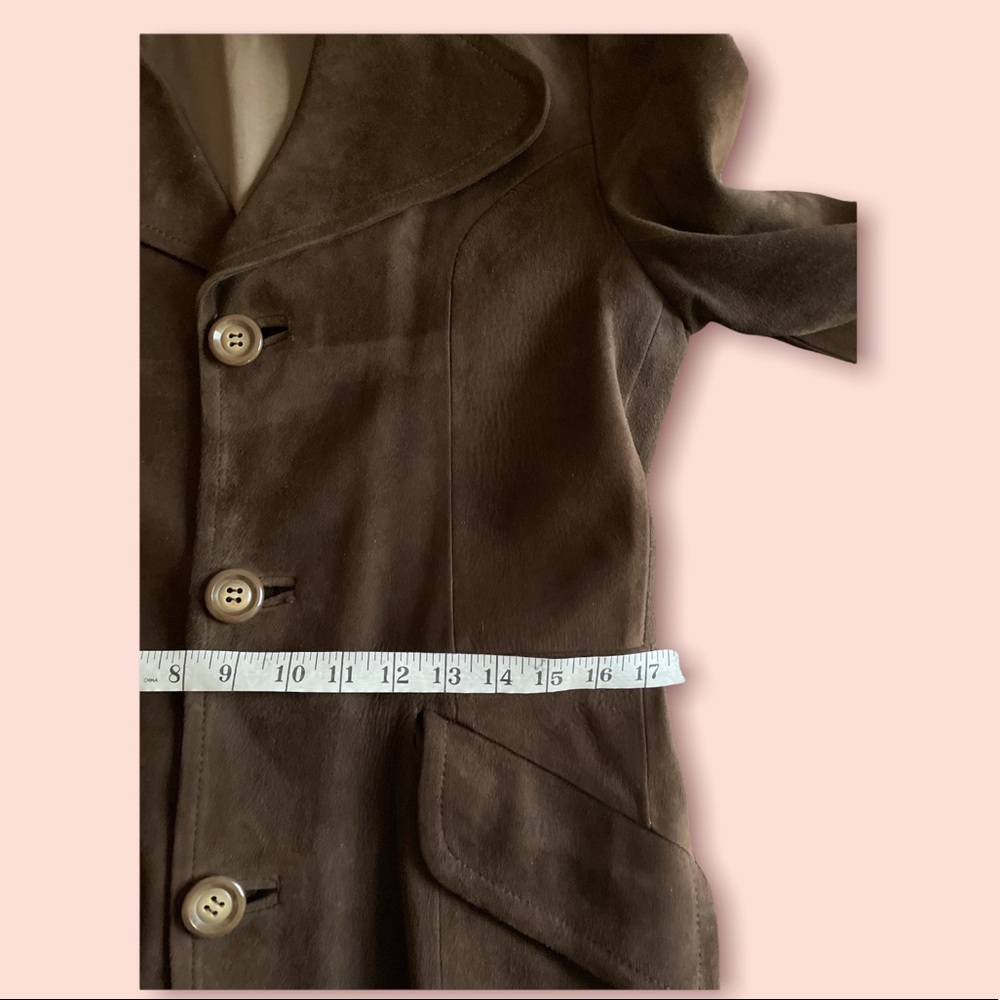 Augusto González Suede Coat - Picture 10 of 15